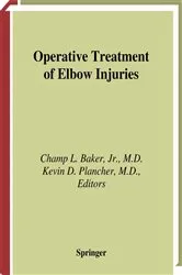Book cover of Operative Treatment of Elbow Injuries by Champ L. Jr. Baker