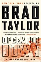 Book cover of Operator Down by Brad Taylor