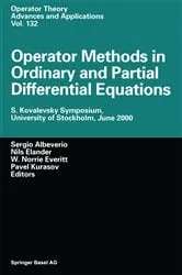 Book cover of Operator Methods in Ordinary and Partial Differential Equations by Sergio Albeverio