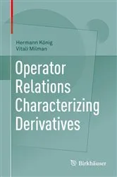 Book cover of Operator Relations Characterizing Derivatives by Hermann König
