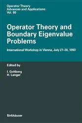 Book cover of Operator Theory and Boundary Eigenvalue Problems by Unknown