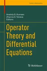 Book cover of Operator Theory and Differential Equations by Anatoly G. Kusraev