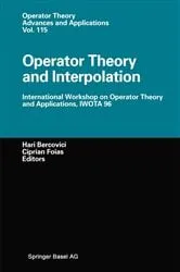 Book cover of Operator Theory and Interpolation by Hari Bercovic