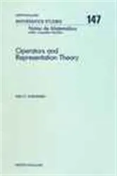 Book cover of Operators and Representation Theory by P.E.T. Jorgensen