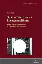 Book cover of Opfer – TaeterInnen – Theaterpublikum by Brigitte Jirku