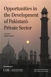 Book cover of Opportunities in the Development of Pakistan's Private Sector by Unknown