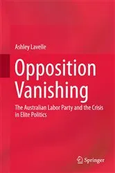 Book cover of Opposition Vanishing by Ashley Lavelle