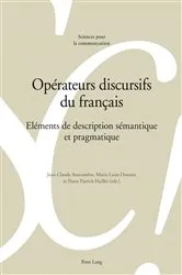 Book cover of Opérateurs discursifs du français by Alain Berrendonner