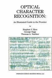 Book cover of Optical Character Recognition by Stephen V. Rice
