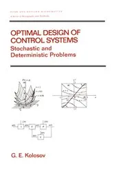 Book cover of Optimal Design of Control Systems by Gennadii E. Kolosov