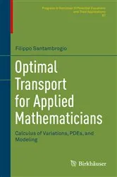 Book cover of Optimal Transport for Applied Mathematicians by Unknown