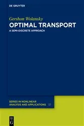 Book cover of Optimal Transport by Gershon Wolansky