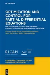 Book cover of Optimization and Control for Partial Differential Equations by Roland Herzog
