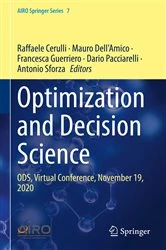 Book cover of Optimization and Decision Science by Raffaele Cerulli