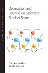 Book cover of Optimization and Learning via Stochastic Gradient Search by Felisa Vázquez-Abad