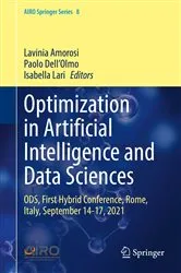Book cover of Optimization in Artificial Intelligence and Data Sciences by Lavinia Amorosi