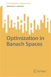 Book cover of Optimization in Banach Spaces by Alexander J. Zaslavski