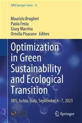 Book cover of Optimization in Green Sustainability and Ecological Transition by Unknown