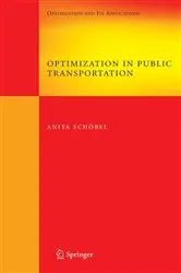Book cover of Optimization in Public Transportation by Anita Schöbel