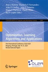 Book cover of Optimization, Learning Algorithms and Applications by Ana I. Pereira