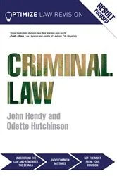 Book cover of Optimize Criminal Law by John Hendy