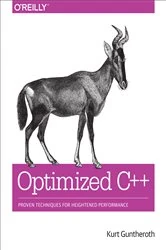 Book cover of Optimized C++ by Kurt Guntheroth