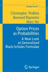 Book cover of Option Prices as Probabilities by Unknown