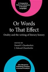 Book cover of Or Words to That Effect by Daniel F. Chamberlain