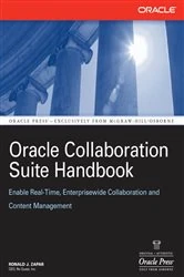 Book cover of Oracle Collaboration Suite Handbook by Ronald J. Zapar