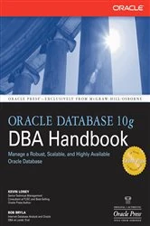 Book cover of Oracle Database 10g DBA Handbook by Kevin Loney