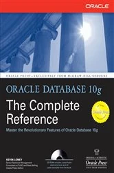 Book cover of Oracle Database 10g The Complete Reference by Kevin Loney