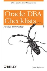 Book cover of Oracle DBA Checklists Pocket Reference by Quest Software