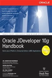 Book cover of Oracle JDeveloper 10g Handbook by Avrom Roy-Faderman