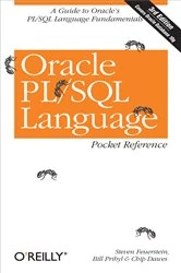 Book cover of Oracle PL/SQL Language Pocket Reference (3rd ed.) by Steven Feuerstein
