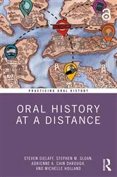 Book cover of Oral History at a Distance by Steven Sielaff