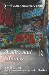 Book cover of Orality and Literacy (3rd ed.) by Walter J. Ong
