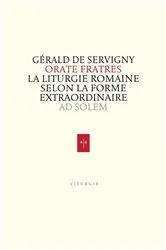 Book cover of Orate fratres by Gérald de Servigny