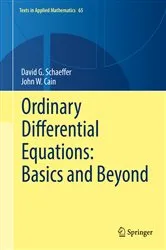 Book cover of Ordinary Differential Equations: Basics and Beyond by Unknown