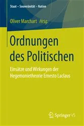 Book cover of Ordnungen des Politischen by Oliver Marchart