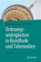 Book cover of Ordnungswidrigkeiten in Rundfunk und Telemedien (7th ed.) by Unknown