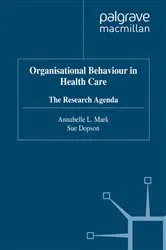 Book cover of Organisational Behaviour in Health Care by Unknown