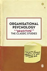 Book cover of Organisational Psychology by Niklas K. Steffens
