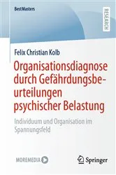 Book cover of Organisationsdiagnose durch GefÃ¤hrdungsbeurteilungen psychischer Belastung by Felix Christian Kolb