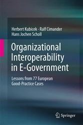 Book cover of Organizational Interoperability in E-Government by Herbert Kubicek