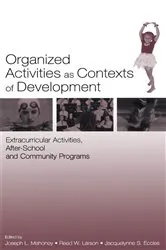 Book cover of Organized Activities As Contexts of Development by Joseph L. Mahoney