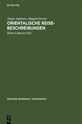 Book cover of Orientalische Reise-Beschreibungen by Jürgen Andersen