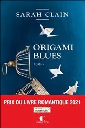 Book cover of Origami Blues by Sarah Clain