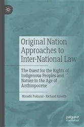 Book cover of Original Nation Approaches to Inter-National Law by Hiroshi Fukurai