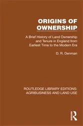 Book cover of Origins of Ownership by D. R. Denman