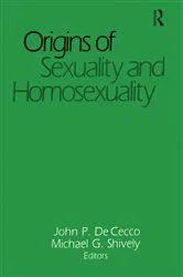 Book cover of Origins of Sexuality and Homosexuality by Unknown